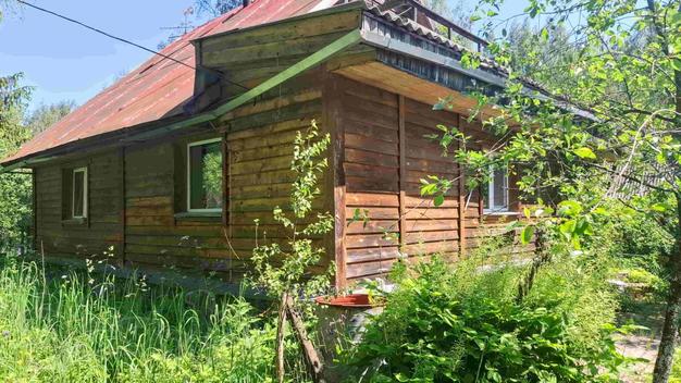 Добротный крепкий дом на хуторе в лесу под Старым Изборском