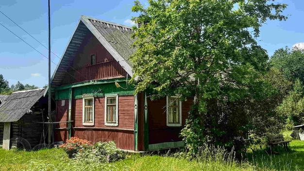 Крепкий домик хуторного типа, 1 гектар земли