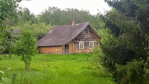 Живописный хуторок у ручья и соснового леса, домик, баня, 2 Га. земли